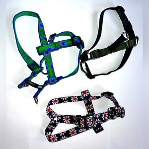 Lot of 3 small Dog Harnesses